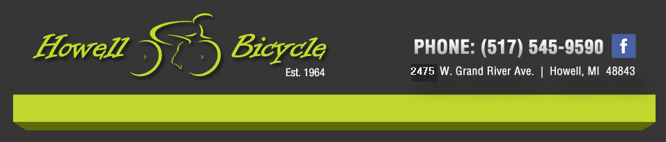Howell Bicycle Cannondale logo banner